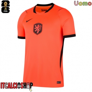 Paesi Bassi Prima Maglia Mondiali 2026 Manica Corta